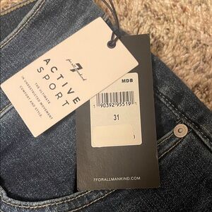 7 For All Mankind Dark Blue Denim